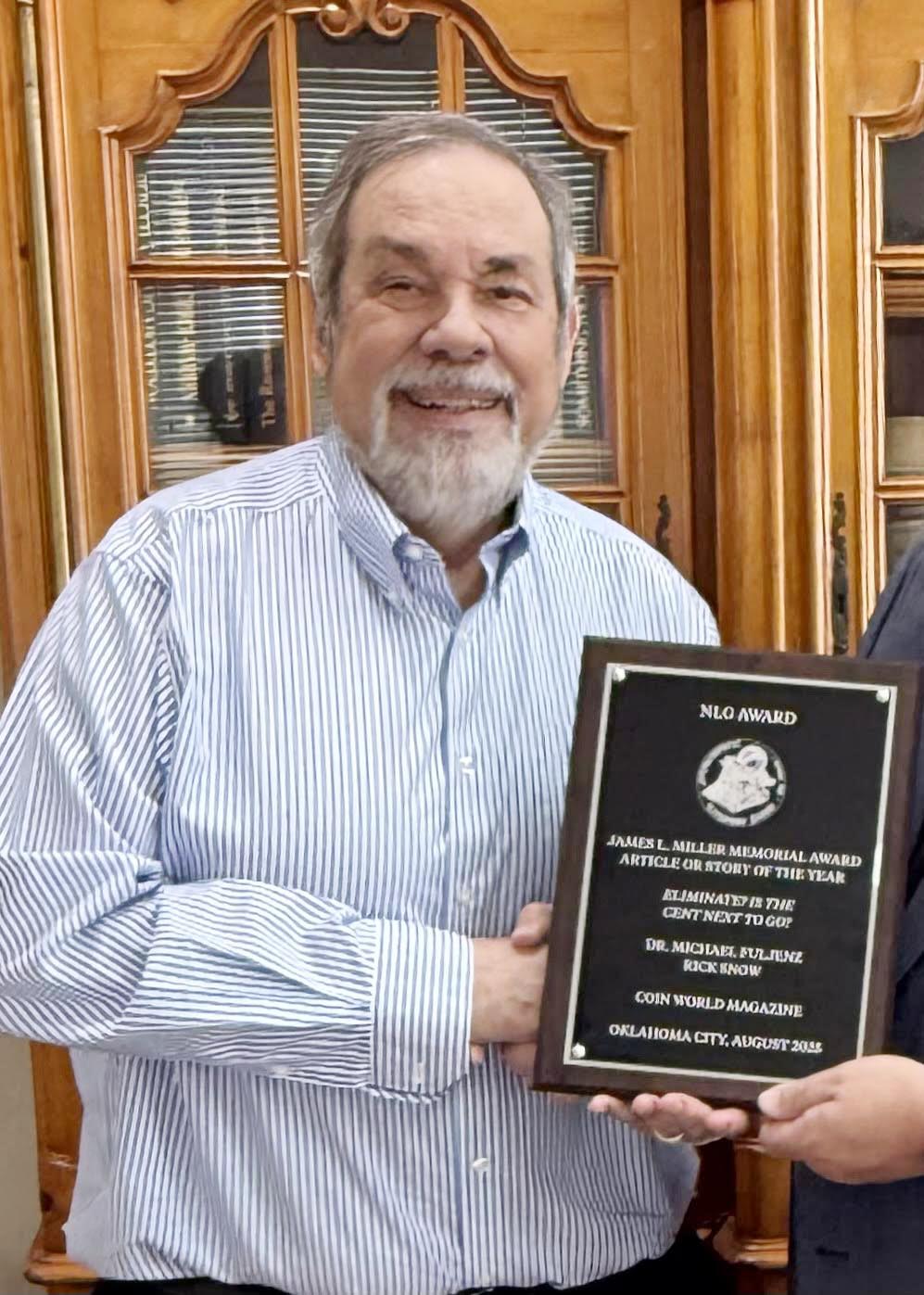 Dr. Michael Fuljenz, president of Universal Coin & Bullion in Beaumont