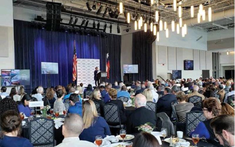 Beaumont Mayor Becky Ames speaks at State of the City