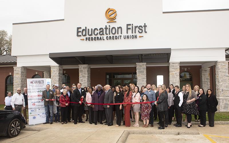 Education First ribbon cutting on Feb. 13