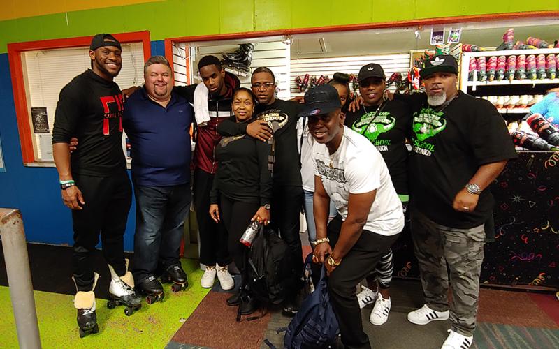 Last year's Adult Skate Night at Manning's Texas on Wheels