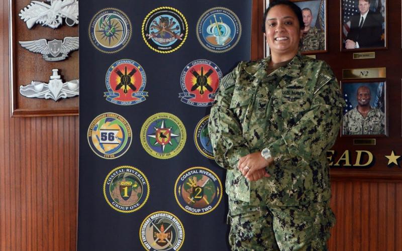 Beaumont native serves with the Navy Expeditionary Combat Command.