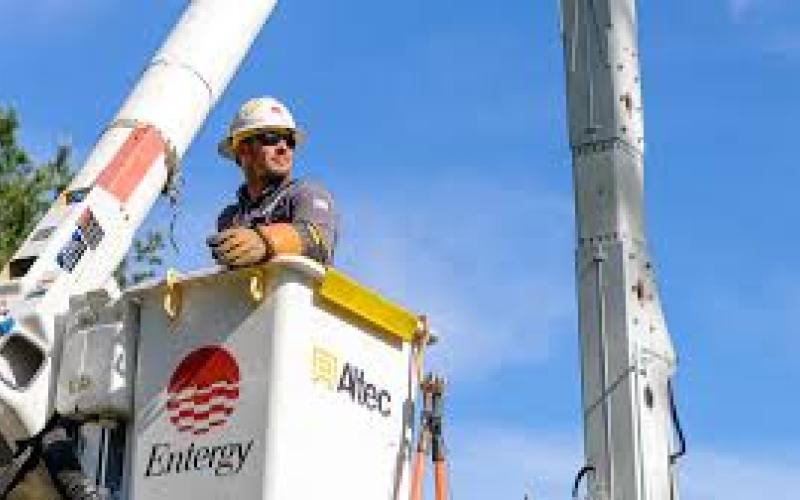 Entergy Texas prepares for potential severe weather. (Entergy photo)