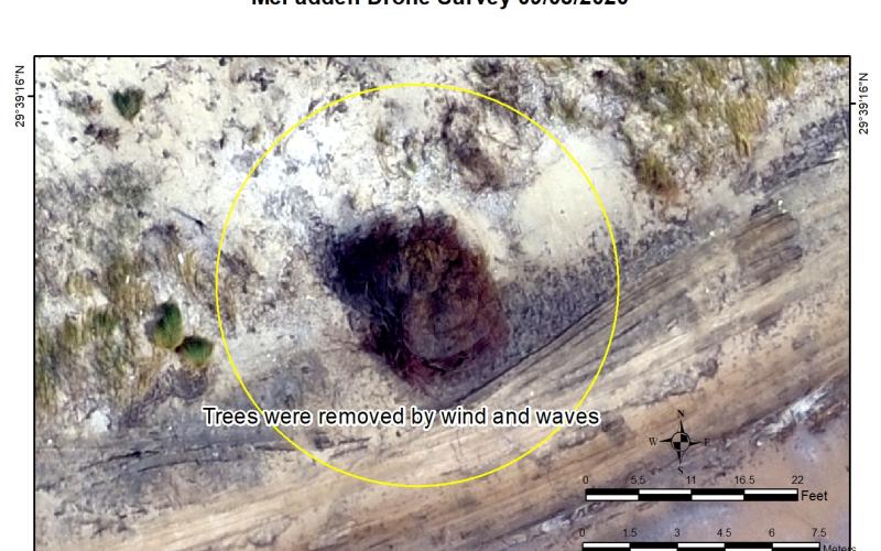 Aerial data products taken and interpreted by Dr. Reda Amer, assistant professor and director of Lamar Geospatial Center and director of GIS programs in LU’s Department of Earth &amp; Space Sciences and principal investigator for this project.