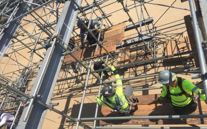 LSCPA/Associated Builders and Contractors scaffolding class fast-tracks students looking for a career in construction.
