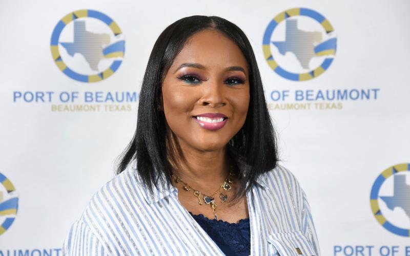 Ateya Malveaux, File Clerk, has been with the Port of Beaumont for 20 years.
