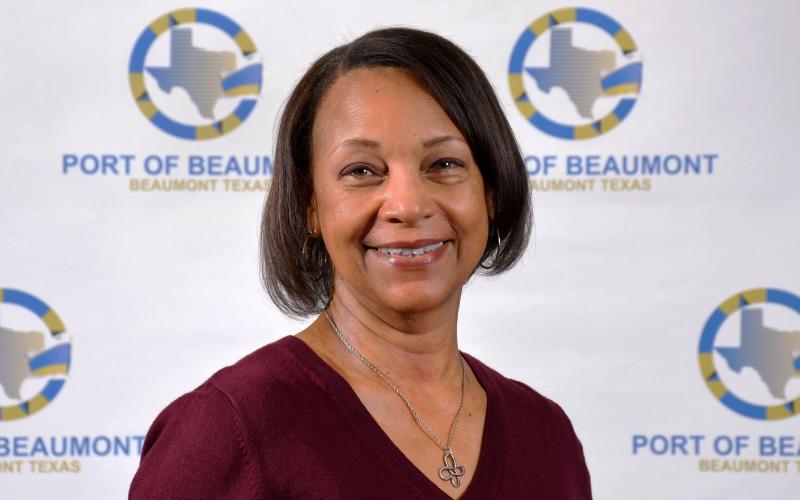 Pat Deshotel, Senior Dock Clerk, celebrates 20 years with the Port of Beaumont.