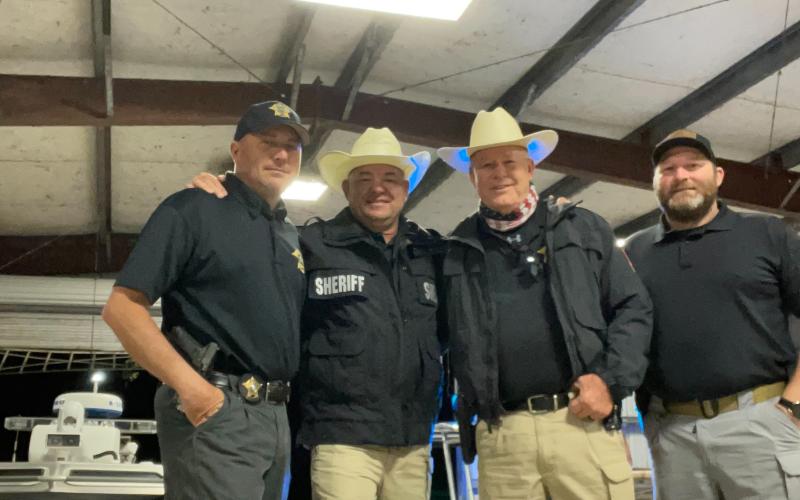 Sheriff Mooney and OCSO deputies will be patrolling the river this weekend during the Bassmaster Elite tournament.
