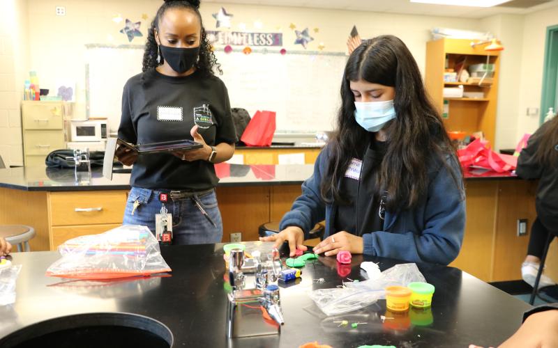 ExxonMobil recently hosted Introduce a Girl to Engineering Day with BISD students.
