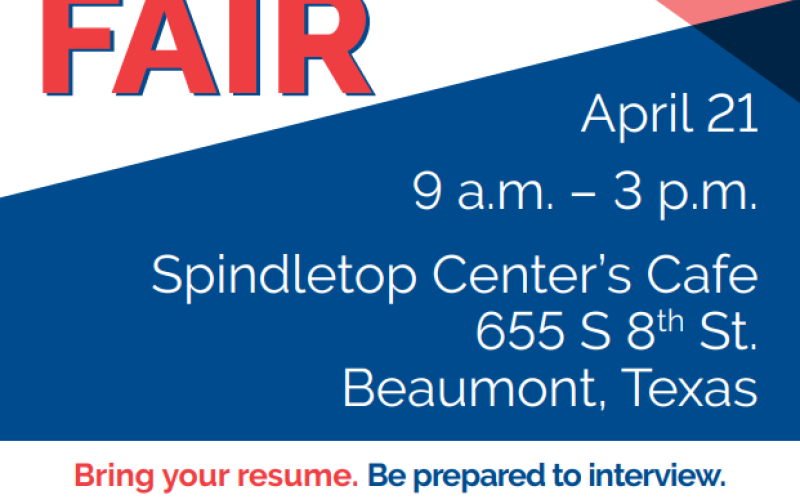 Spindletop Center to host career fair April 21