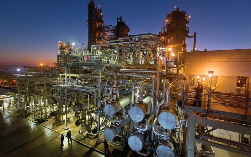 ExxonMobil reports no injuries from small debris fire at site.
