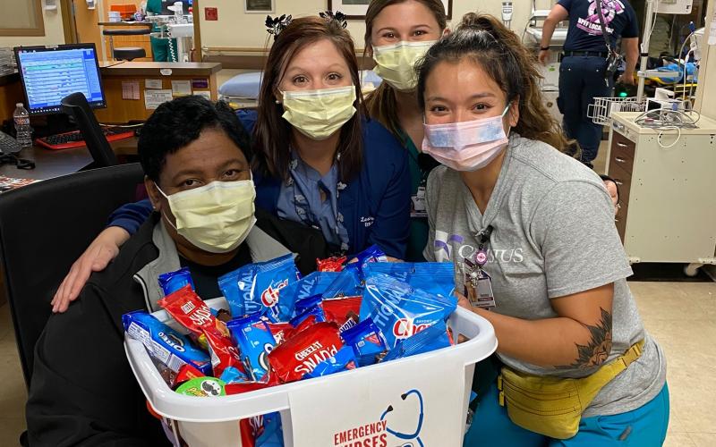CHRISTUS Foundation celebrates hospital staff during Emergency Nurses Week.