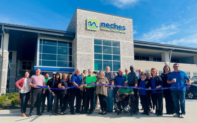 Neches FCU cuts the ribbon on new administration building in Port Neches.