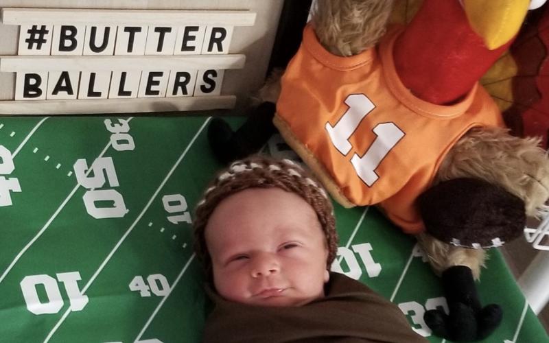 CHRISTUS celebrates Thanksgiving with NICU babies.
