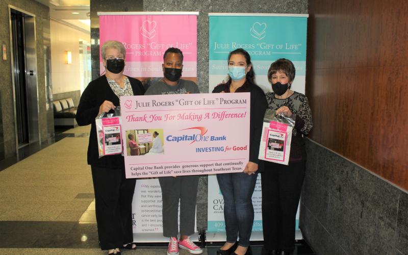 Capital One supports Gift of Life cancer screening efforts.