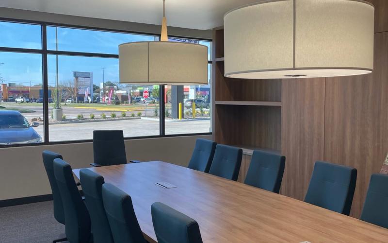 Texas First Bank Beaumont conference room