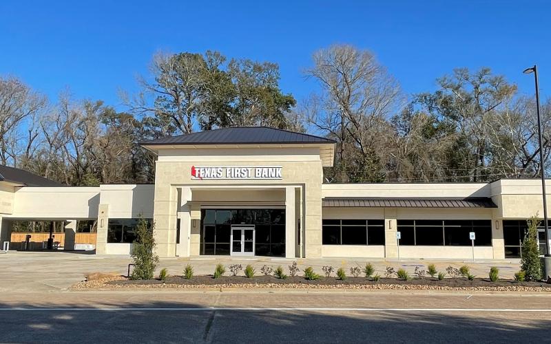 Texas First Bank opens Beaumont location.