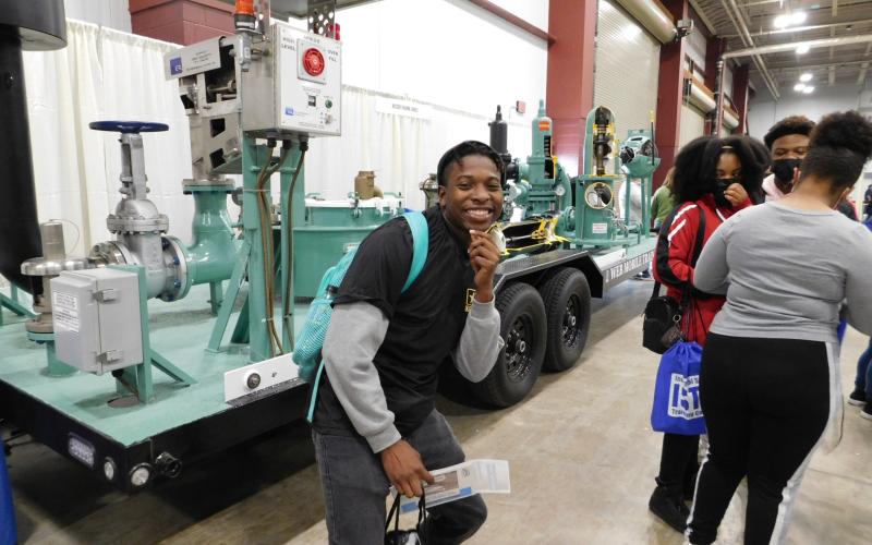 Having fun at the 2022 Youth Career Expo