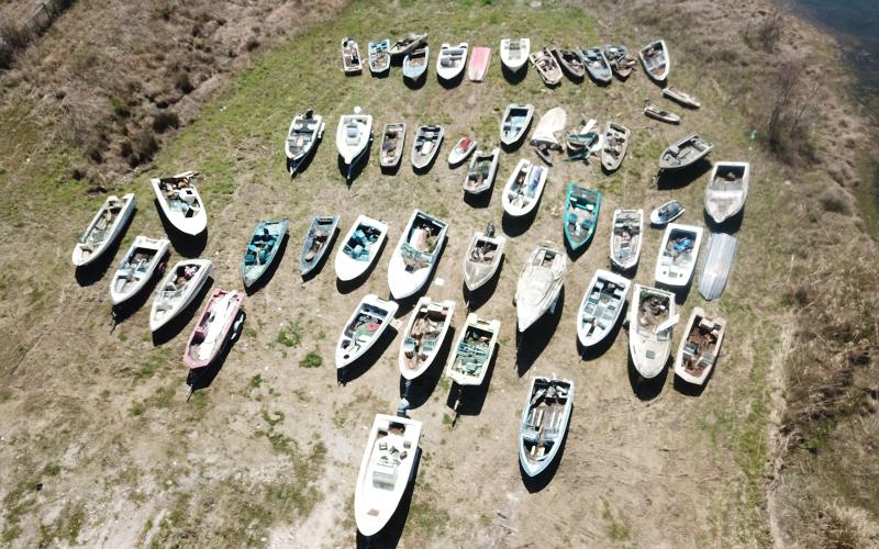 Vessels collected during Orange County VTIP (courtesy photo)