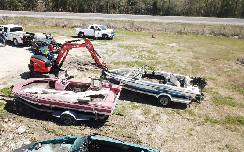 Boats from the Orange County VTIP (courtesy photo)