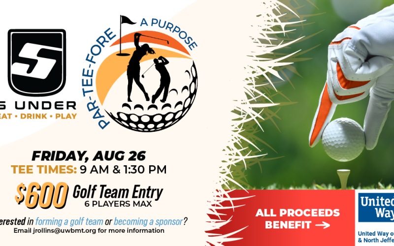 Par-Tee-Fore a Purpose with United Way on Aug. 26