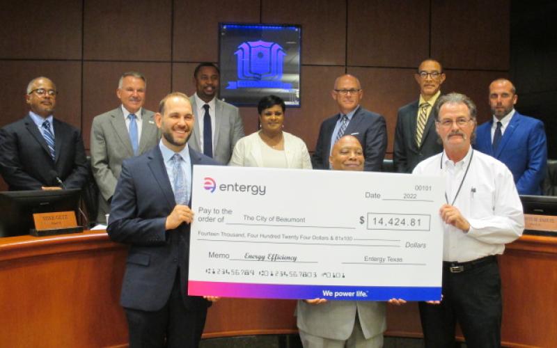Entergy Texas recognizes city of Beaumont for energy efficiency improvements