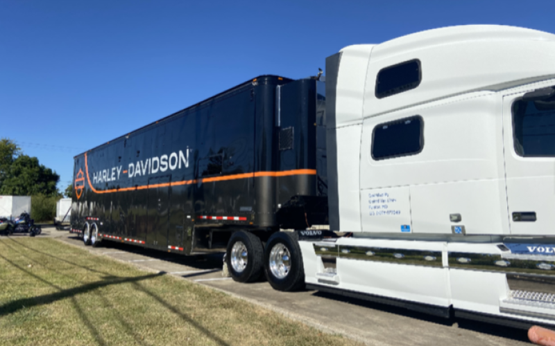 Harley-Davidson Demo Truck shows off 2022 models at Cowboy Harley in Beaumont