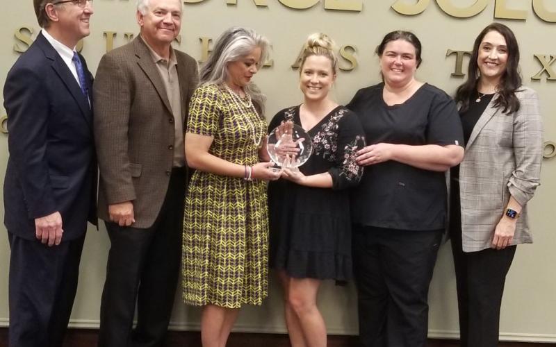 TotalCare Bridge City receives Small Employer of the Year award.