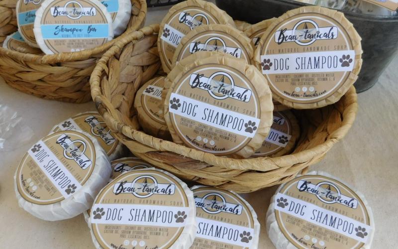 Beau-tanicals' dog shampoo