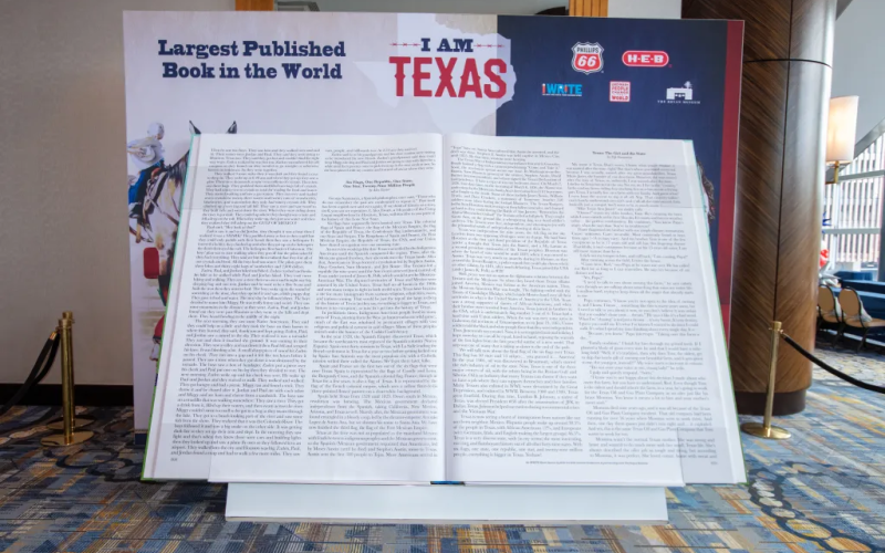 "I am Texas" On Display