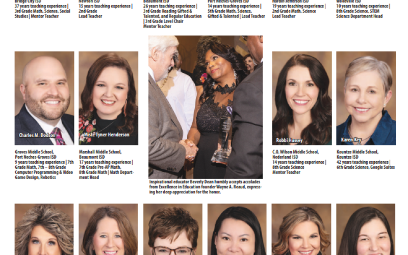 Excellence in Education Award Winners
