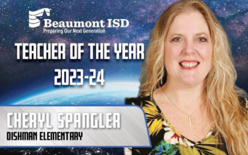 Teacher of the Year Cheryl Spangler