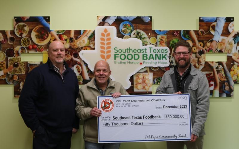 Del Papa Disributing Check Presentation