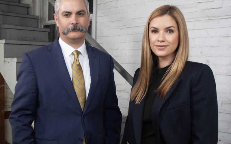 Blue Broussard III and Jayme Toeppich takes lead  at Broussard’s Mortuary