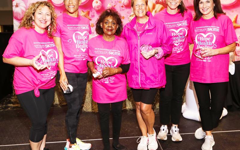 Angels Among Us were Deborah Drago, Kellie Fowler, Margueritte Humphrey, Alison Low, Emily Mellen and Michele Smith.