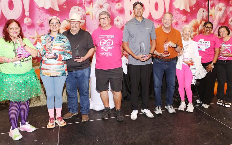 Presenting sponsors were Robin Dauphin; Margarita Viveros, ExxonMobil; Randy Odom and Chris Henson, Optimus Steel; Sean Villery-Samuel, Provost Umphrey Law Firm; and Scott Doss, Quality Mat Company; title sponsors were Shelley Tortorice, Jason’s Deli; Natosha Coleman and Sherri Toutcheque, H-E-B.