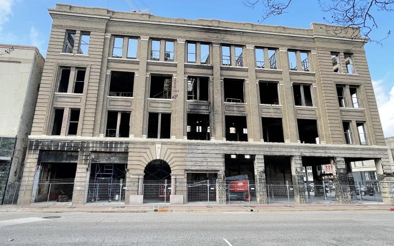 Current state of the Gilbert Building | Photos by Dannie Oliveaux