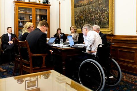 Governor Greg Abbott suspends STAAR testing to Texas students.