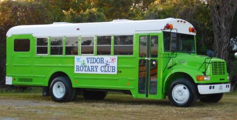 Vidor Rotary Club will host a grab and go chili dinner fundraiser on Election Day, November 3. It supports the green bus Read and Feed program.