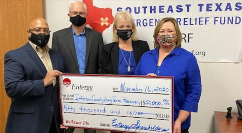 Entergy donates to local nonprofits.