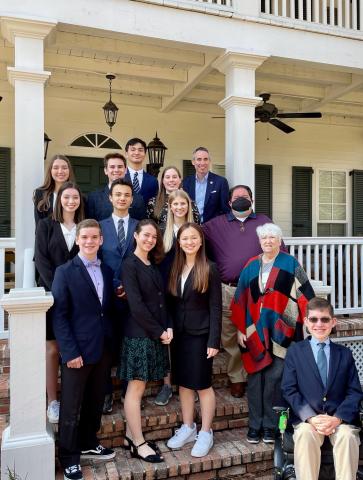 Veritas students scored second place in the state mock trial competition.
