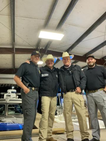 Sheriff Mooney and OCSO deputies will be patrolling the river this weekend during the Bassmaster Elite tournament.