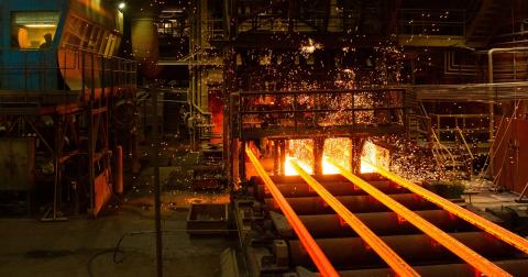 Governor celebrates Optimus Steel expansion in Orange County. (Optimus Steel photo)