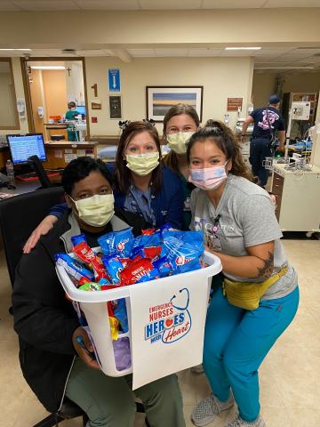 CHRISTUS Foundation celebrates hospital staff during Emergency Nurses Week.