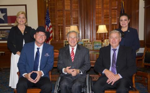Gov. Abbott announced new $1.7B biorefinery to be built in Bon Wier (USA BioEnergy photo)