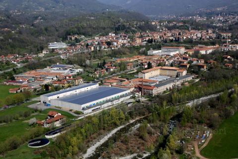 Aerial view of Tollegno 1900 plant