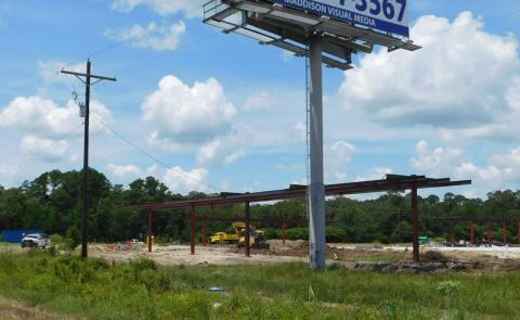 Stuckey's construction is underway in Orange County.