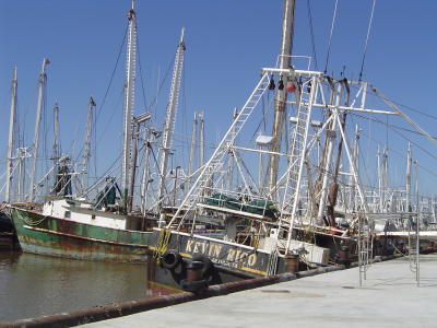 Shrimp boat at Pleasure Island. Photo by PleasureIslandTx.com
