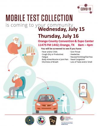 COVID-19 testing at OC Expo Center July 15-16