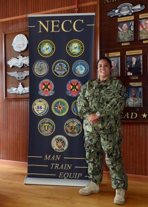 Beaumont native serves with the Navy Expeditionary Combat Command.