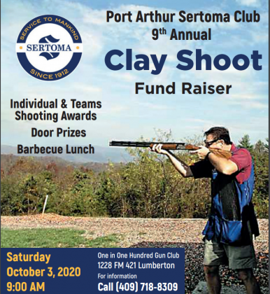 Port Arthur Sertoma Club holding ninth annual Clay Shoot